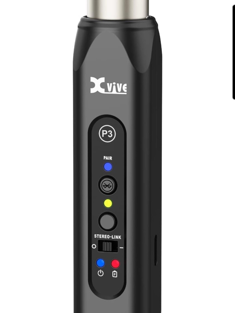 Xvive P3 Wireless XLR Bluetooth Receiver BT 5.1 Audio Adapter Mixer PA DJ